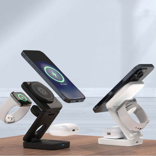 Three-in-one Magnetic Wireless Charger Folding