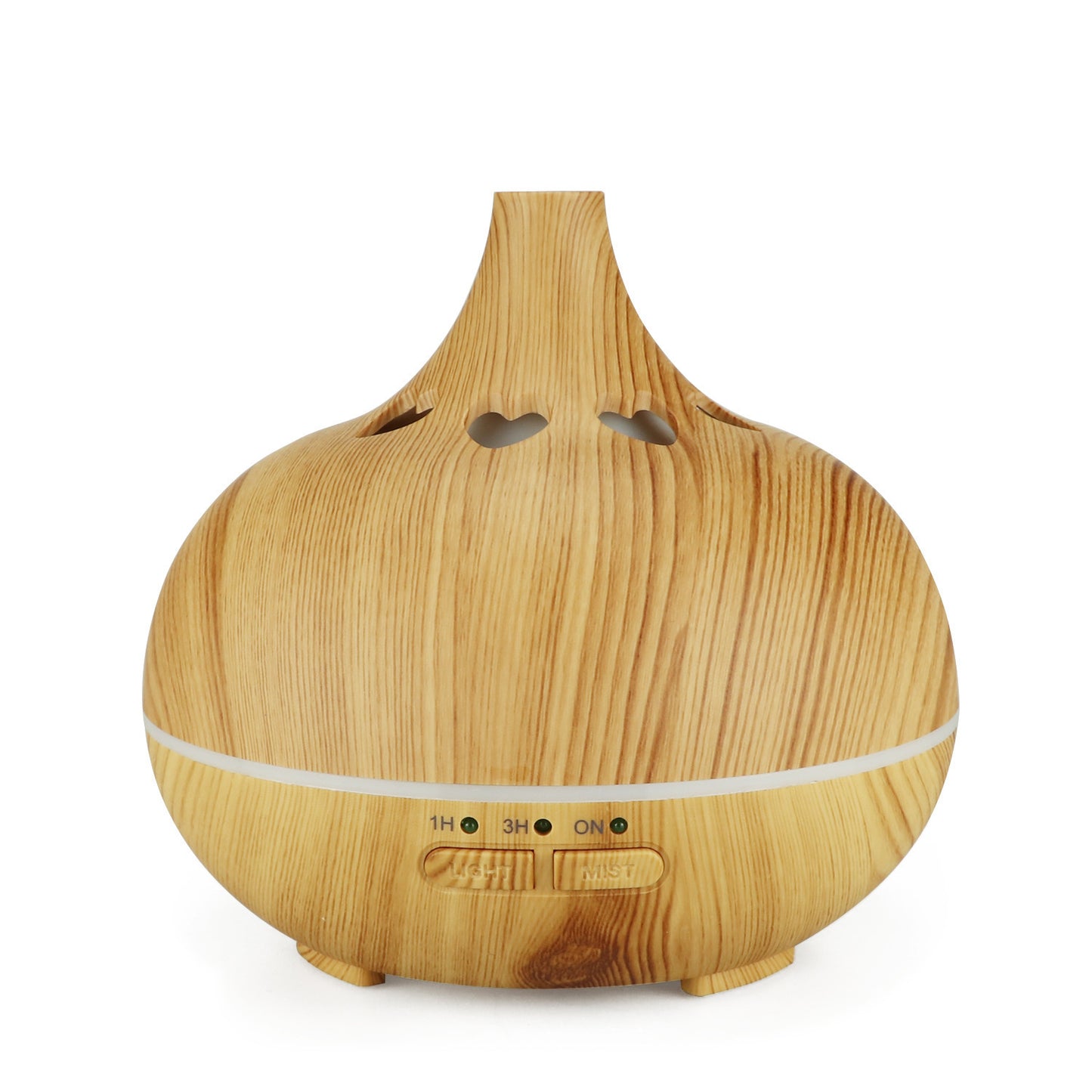 Hollow love wood grain aroma diffuser