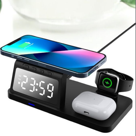 Four-in-one Clock Wireless Charger Fast Charger