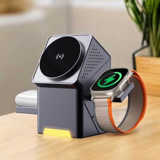 Magnetic Wireless Charger Three-in-one